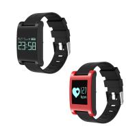 Reloj inteligente TROZUM®, El plastico, con Vidrio & acero inoxidable, chapado, monitor de sueño & podómetro 3D & pantalla táctil & impermeable, más colores para la opción, 33x12mm, longitud:aproximado 9.8 Inch, Vendido por UD