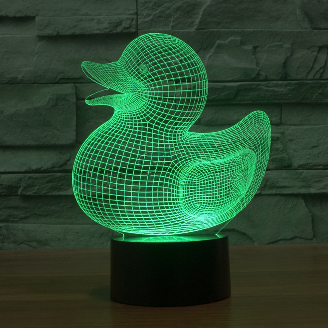 Acrylic Night Light, with ABS Plastic, Animal, Different Shape for Choice & with USB interface & with LED light & change color automaticly & different styles for choice, Sold By PC