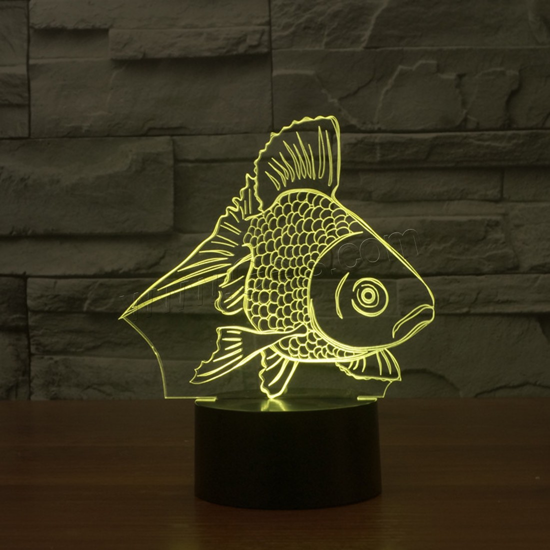 Acrylic Night Light, with ABS Plastic, Animal, Different Shape for Choice & with USB interface & with LED light & change color automaticly & different styles for choice, Sold By PC