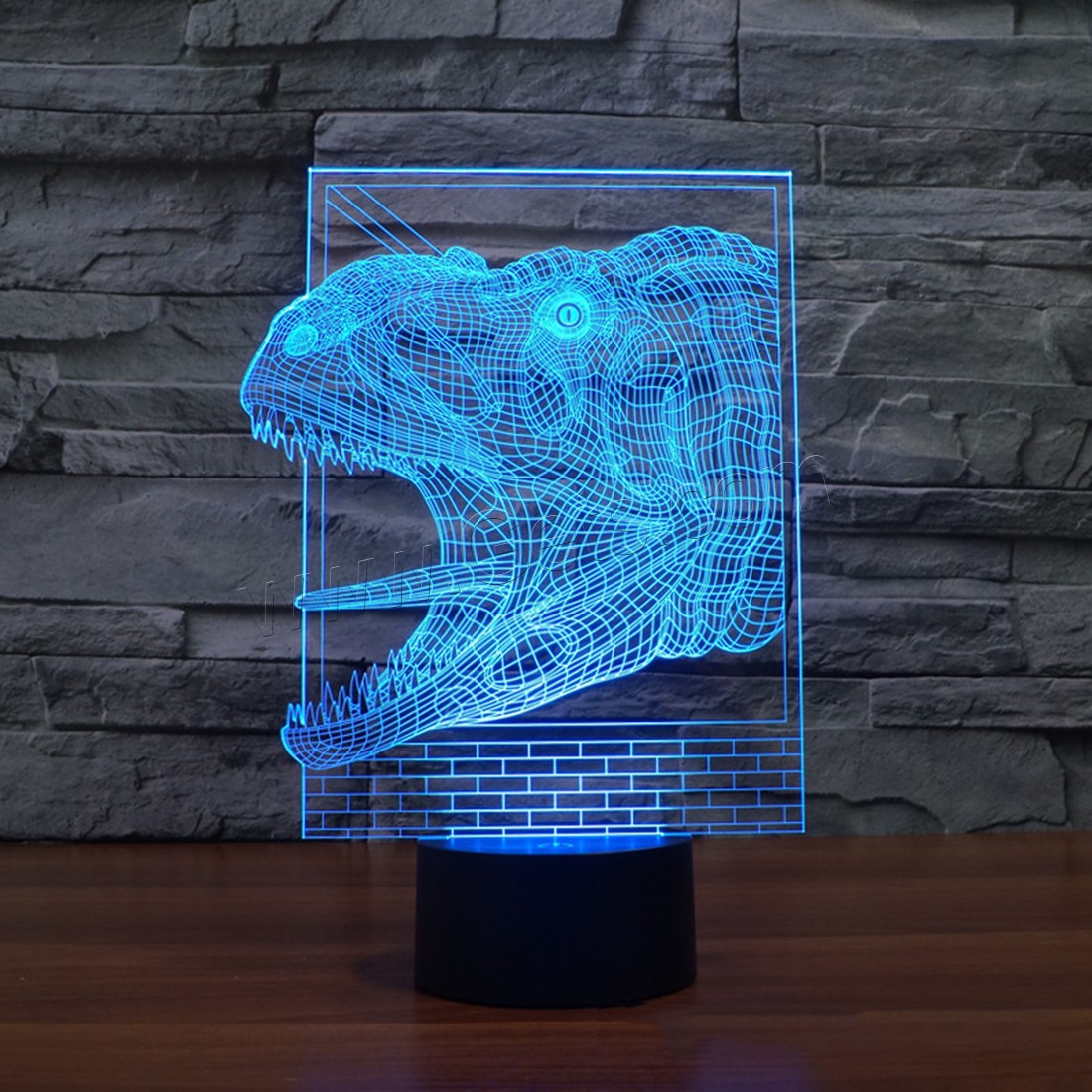 Acrylic Night Light, with ABS Plastic, Animal, Different Shape for Choice & with USB interface & with LED light & change color automaticly & different styles for choice, Sold By PC