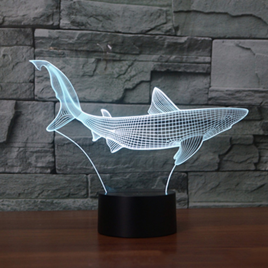 Acrylic Night Light, with ABS Plastic, Animal, Different Shape for Choice & with USB interface & with LED light & change color automaticly & different styles for choice, Sold By PC