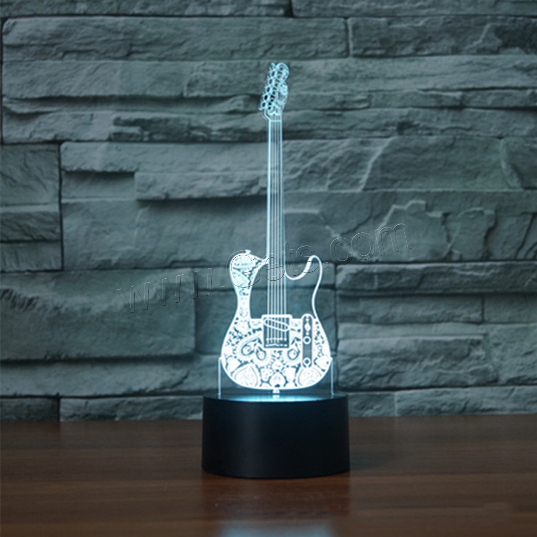 Acrylic Night Light, with ABS Plastic, Different Shape for Choice & with USB interface & with LED light & change color automaticly & different styles for choice, Sold By PC