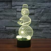 Acrylic Night Light, with ABS Plastic & with USB interface & with LED light & change color automaticly 