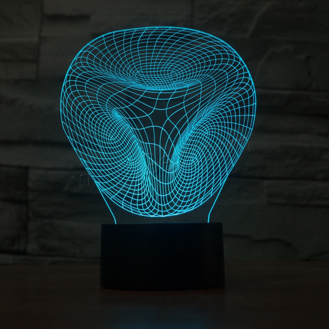 Acrylic Night Light, with ABS Plastic, Different Shape for Choice & with USB interface & with LED light & change color automaticly & different styles for choice, Sold By PC