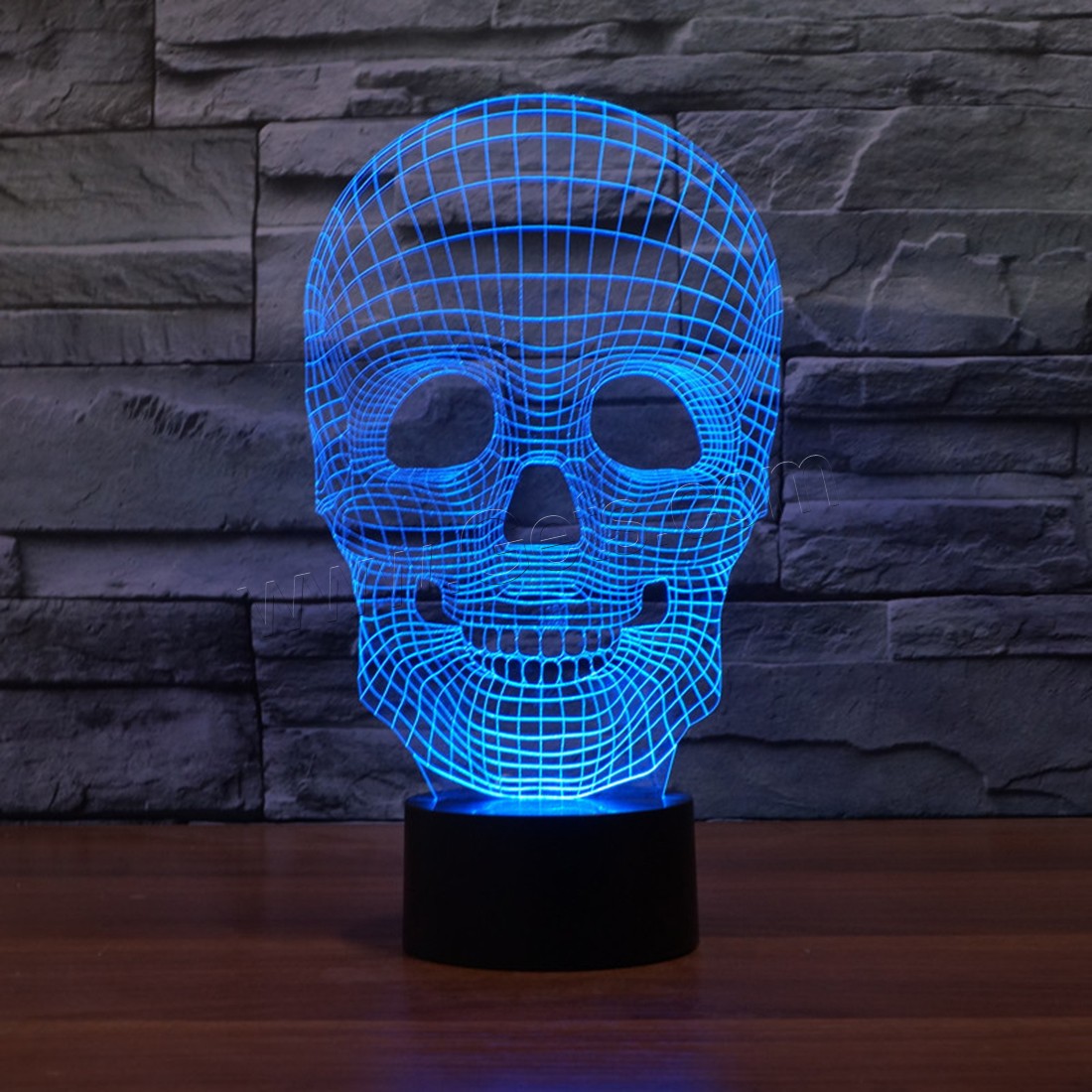 LED Colorful Night Lamp, Acrylic, with ABS Plastic, Different Shape for Choice & with USB interface & with LED light & change color automaticly & different styles for choice, Sold By PC