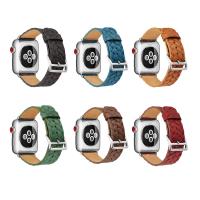 Bande de montre en acier inoxydable, Cuir, avec acier inoxydable, normes différentes pour le choix, plus de couleurs à choisir Environ 6.5-8 pouce, Vendu par PC