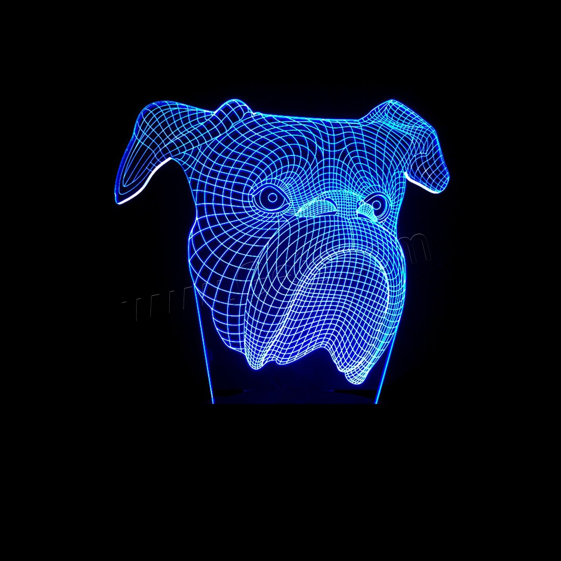 LED Colorful Night Lamp, Acrylic, with ABS Plastic, Different Shape for Choice & with USB interface & with LED light & change color automaticly & different styles for choice, Sold By PC