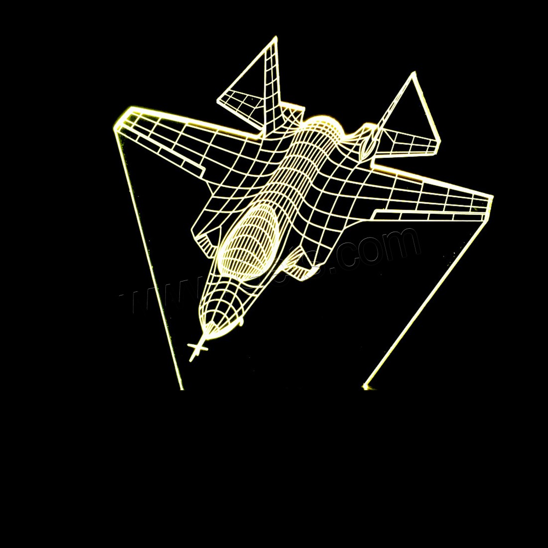 LED Lámpara colorida de noche , Acrílico, con plástico ABS, Diferente forma para la elección & con interfaz USB & con luz LED & cambiar de color automaticamente & diferentes estilos para la opción, Vendido por UD