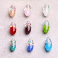 Perles murano faites à la main , chalumeau, fait à la main, mélangé Environ 2mm, Vendu par PC