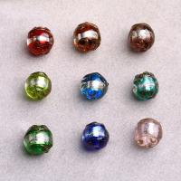 Perles murano faites à la main , chalumeau, fait à la main, mélangé, 11mm Environ 2mm, Vendu par PC