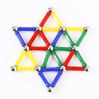 Puzzle Quadrat magnetische Ball Würfel Fidget Spielzeug , Kunststoff, mit Eisen, für Kinder, 28mm, 12mm, verkauft von Box