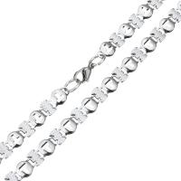 Stainless Steel Chain Jewelry, for woman, original color  Approx 22 Inch 