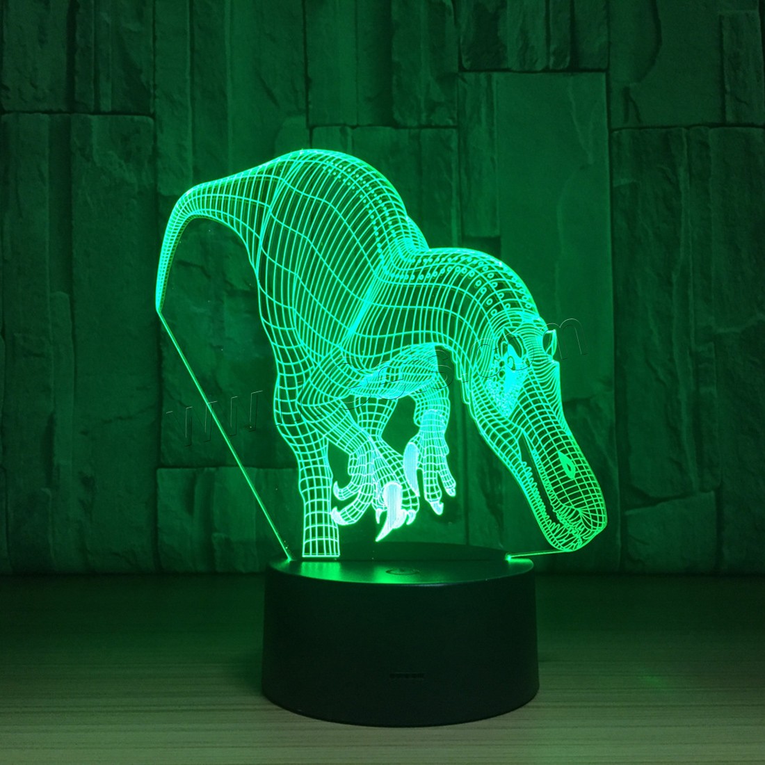 LED Colorful Night Lamp, Acrylic, with ABS Plastic, Different Shape for Choice & with USB interface & with LED light & change color automaticly & different styles for choice, 640x350x470mm, Sold By PC