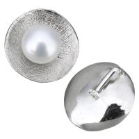 Cultured Pearl Sterling Silver Pendants, 925 Sterling Silver, with Freshwater Pearl Approx 