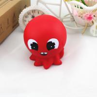 Missley Relieve Stress Squishy Toys, Cuero de PU, Pulpo, 120x100mm, 5PCs/Bolsa, Vendido por Bolsa