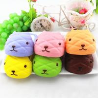 Missley Relieve Stress Squishy Toys, Cuero de PU, Zapatilla, color mixto, 140x80x60mm, 5PCs/Bolsa, Vendido por Bolsa