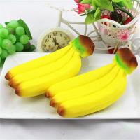 Missley Stress Squishy Spielzeug zu entlasten
, PU Leder, Banana, 180x90mm, 5PCs/Tasche, verkauft von Tasche