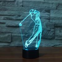 LED Colorful Night Lamp, ABS Plastic, with Acrylic, Cartoon, with USB interface & change color automaticly 