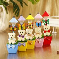 Plastic Night Light, Bear, with LED light, Random Color 