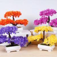 Bonsai artificiel, plastique, avec résine, plus de couleurs à choisir Vendu par PC