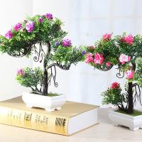 Bonsai artificiel, plastique, plus de couleurs à choisir Vendu par PC