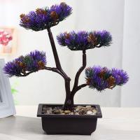 Bonsai artificiel, plastique, plus de couleurs à choisir Vendu par PC