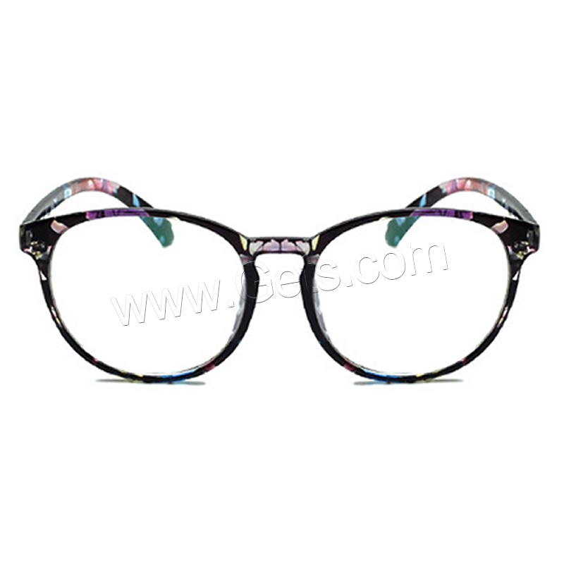 Lunettes unis clair, Plastique PC, avec résine, Vintage & unisexe & modèles différents pour le choix, 147x139x47mm, Vendu par PC