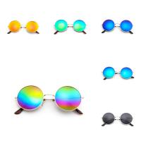 Fashion Sunglasses, Metal Alloy, with Acrylic, plated, break proof & Unisex 