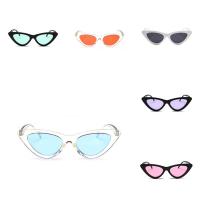 Fashion Sunglasses, PC Plastic, with Acrylic, Unisex 