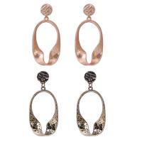 Zinc Alloy Drop Earring, stainless steel post pin, plated, for woman lead & cadmium free 