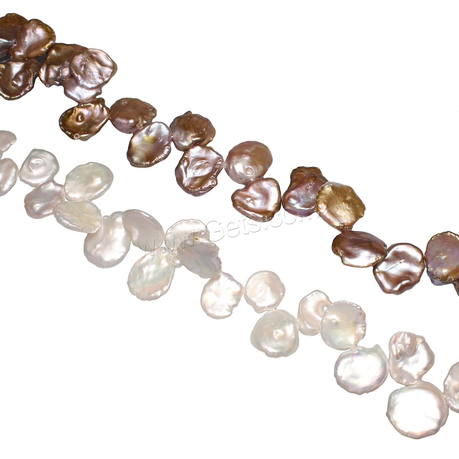 Keshi Cultured Freshwater Pearl Beads, different size for choice, more colors for choice, Hole:Approx 0.8mm, Length:Approx 15 Inch, Sold By KG