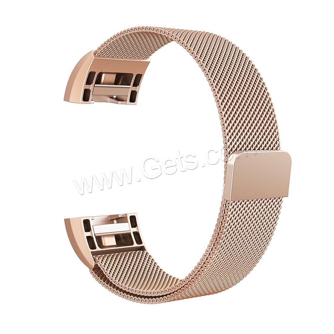 acier inoxydable 316L Bande de montre d’une seule pièce, Placage, pour fitbit charge 2 & longueur différente pour le choix & unisexe, plus de couleurs à choisir, Vendu par PC