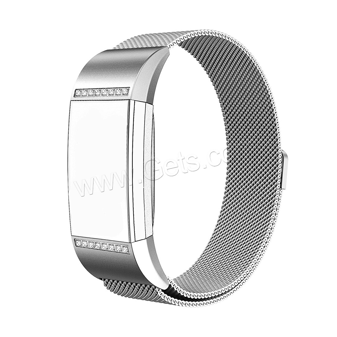 acier inoxydable 316L Bande de montre d’une seule pièce, Placage, pour fitbit charge 2 & longueur différente pour le choix & unisexe, plus de couleurs à choisir, Vendu par PC