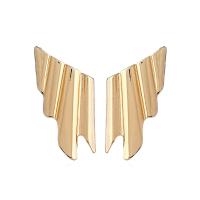 Zinc Alloy Stud Earring, stainless steel post pin, gold color plated, for woman, lead & cadmium free 