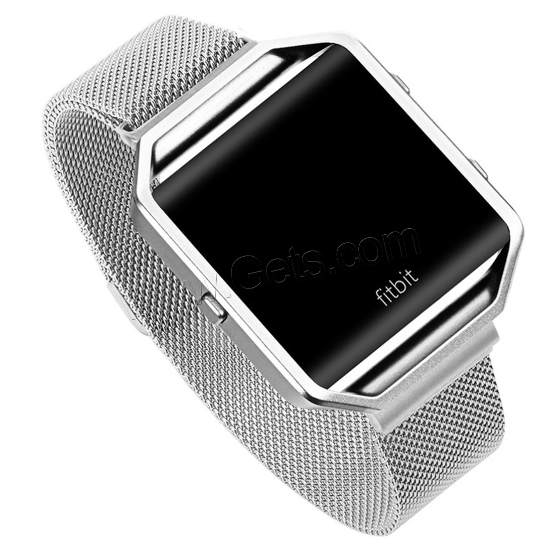 acier inoxydable Bande de montre avec le cadre, Placage, pour Fitbit alta HR & normes différentes pour le choix, plus de couleurs à choisir, 23mm, Vendu par brin