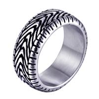 Partículas de acero anillo, diverso tamaño para la opción & para hombre & ennegrezca, 10mm, Vendido por UD