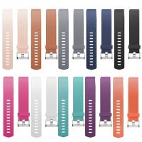 Edelstahl Uhrenarmband, TPU Kunststoff, für Fitbit Charge 2 & verschiedene Größen vorhanden, gemischte Farben, 22mm, verkauft von PC