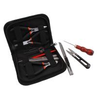 Tool Set, Nylon, with Plastic & Stainless Steel, multifunctional, black 