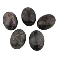 Jasper Kambaba Cabochon, Flat Oval, flat back 