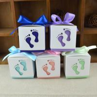 Paper Packing Gift Box, with Satin Ribbon, hollow 