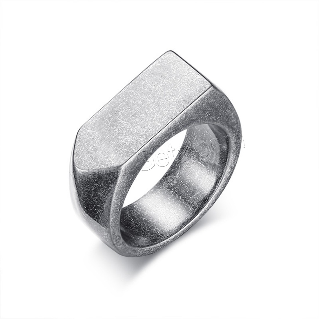 Stainless Steel Finger Ring, plated, different size for choice & for man, 9mm, Sold By PC