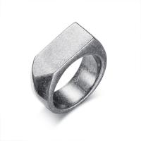 acero inoxidable anillo, chapado, diverso tamaño para la opción & para hombre, 9mm, Vendido por UD