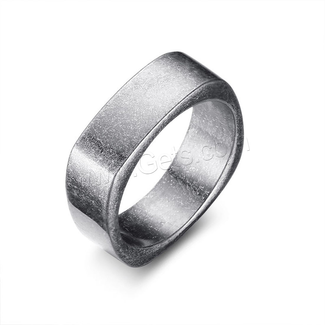 Men Stainless Steel Ring in Bulk, different size for choice & for man & blacken, 7mm, Sold By PC