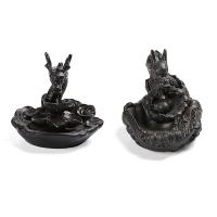 Incense Smoke Flow Backflow Holder Ceramic Incense Burner, Porcelain, Dragon 