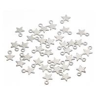 Stainless Steel Star Pendant, original color Approx 1mm 