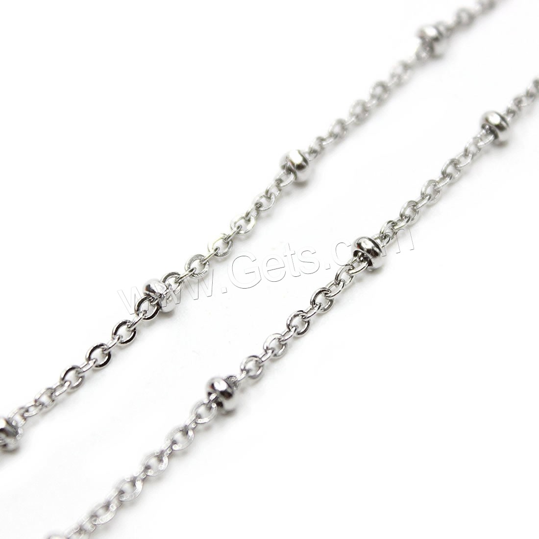 Stainless Steel Chain Necklace, Unisex & different size for choice & oval chain, original color, Sold By Strand