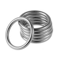 CCB ajuste de anillo plástico, plástico recubierto de cobre, Donut, chapado en color de platina, 37x4mm, agujero:aproximado 30-33mm, 100PCs/Bolsa, Vendido por Bolsa