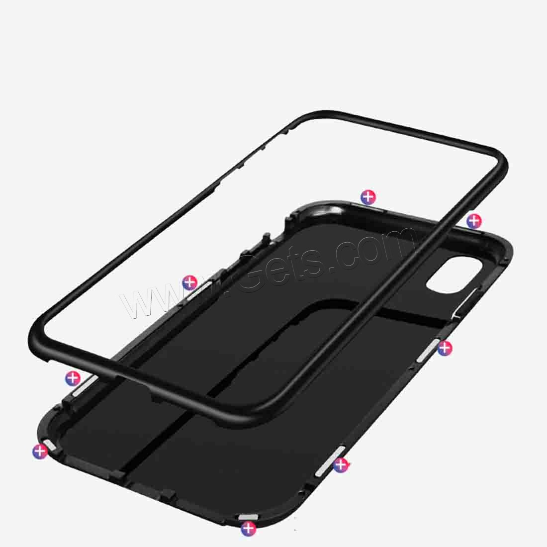 Etui pour téléphone mobile, Plastique TPU, Placage, pour l'iPhone & styles différents pour le choix & imperméable, plus de couleurs à choisir, Vendu par PC