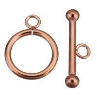 Stainless Steel Toggle Clasp, rose gold color plated  Approx 3mm, 3mm 