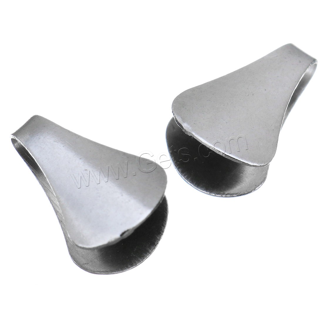 Stainless Steel End Caps, different size for choice, original color, Sold By PC